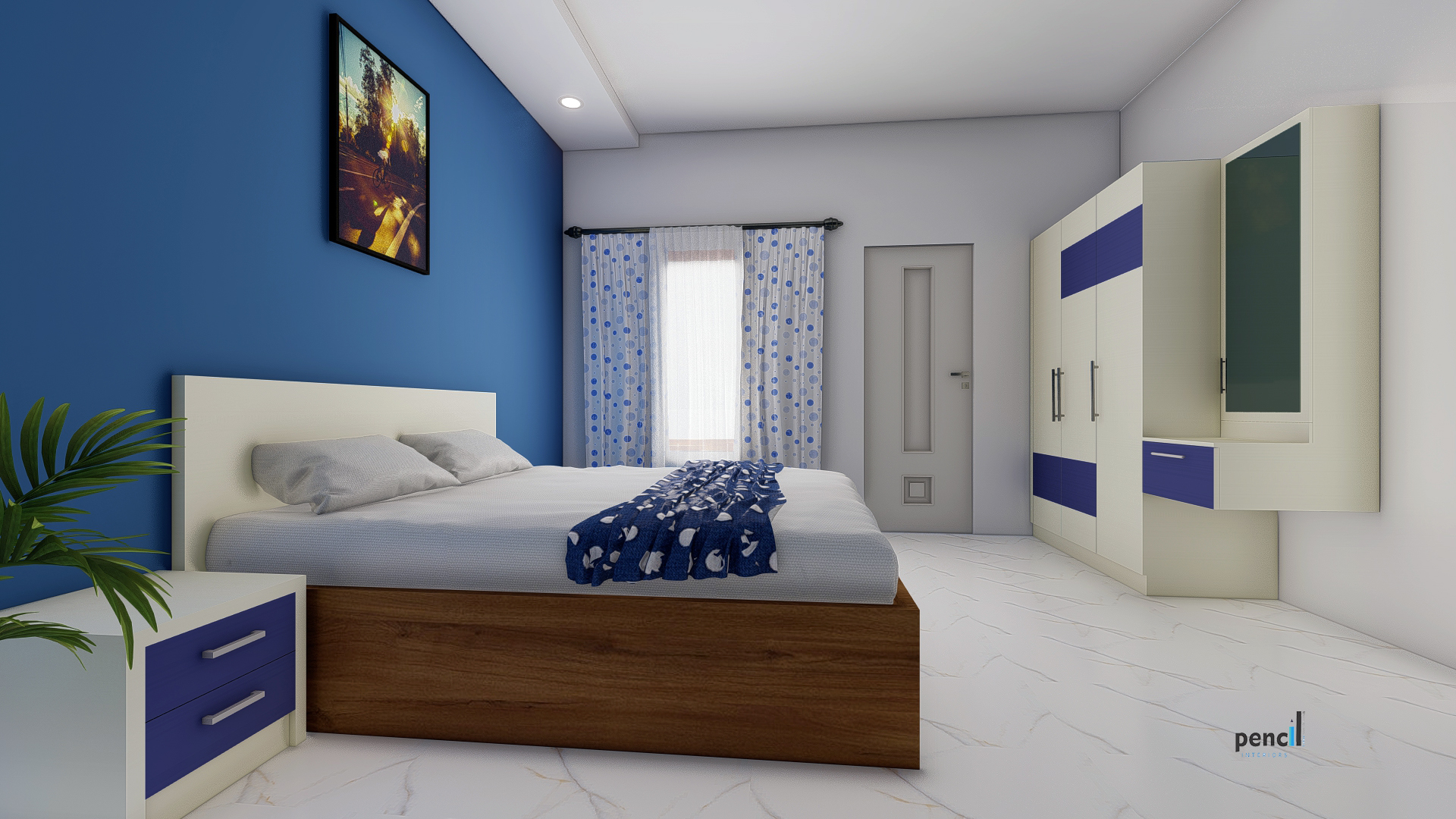 Stylish Bedroom Design Banglaore